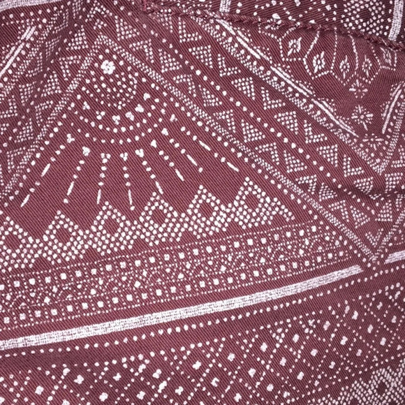 American Eagle Outfitters Boho Printed MIDI Shorts Women’s Size 4 - Picture 6 of 6